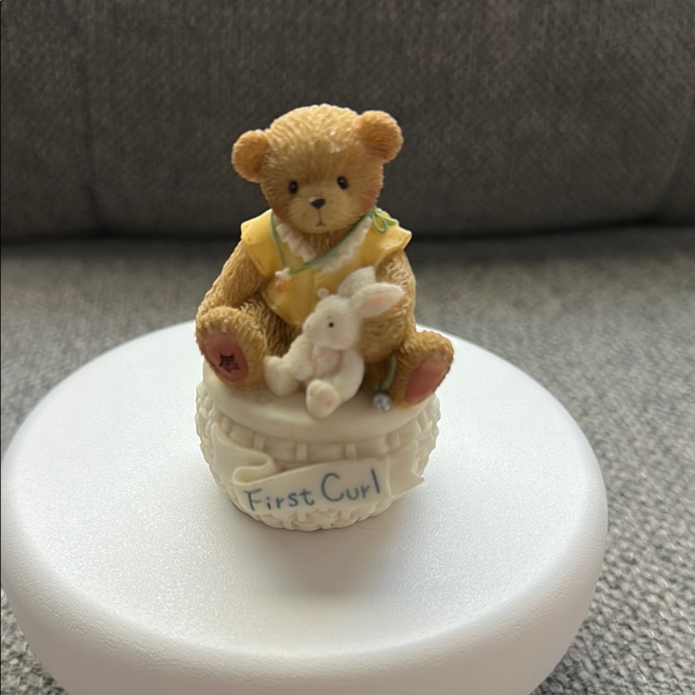 🧸 Teddy Bear First Curl Keepsake Box - Picture 5 of 8